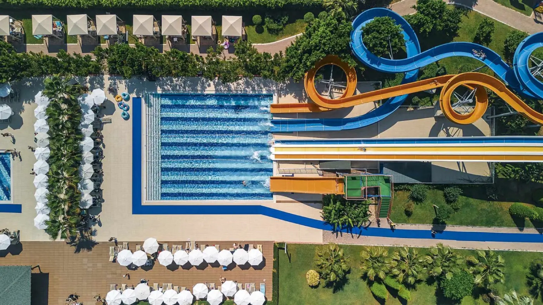 Aquapark von oben